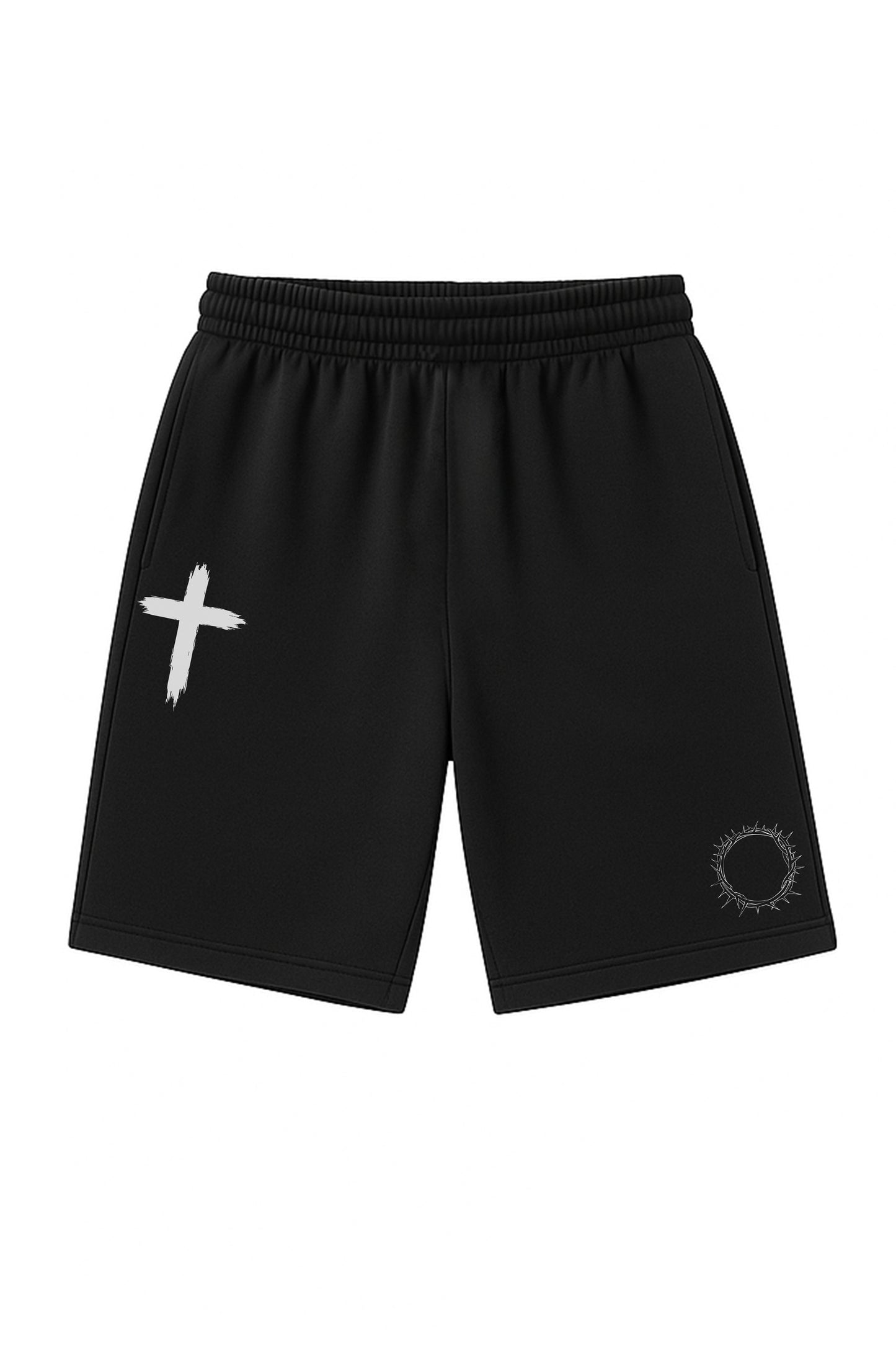 Faith Over Fear Fleece Shorts
