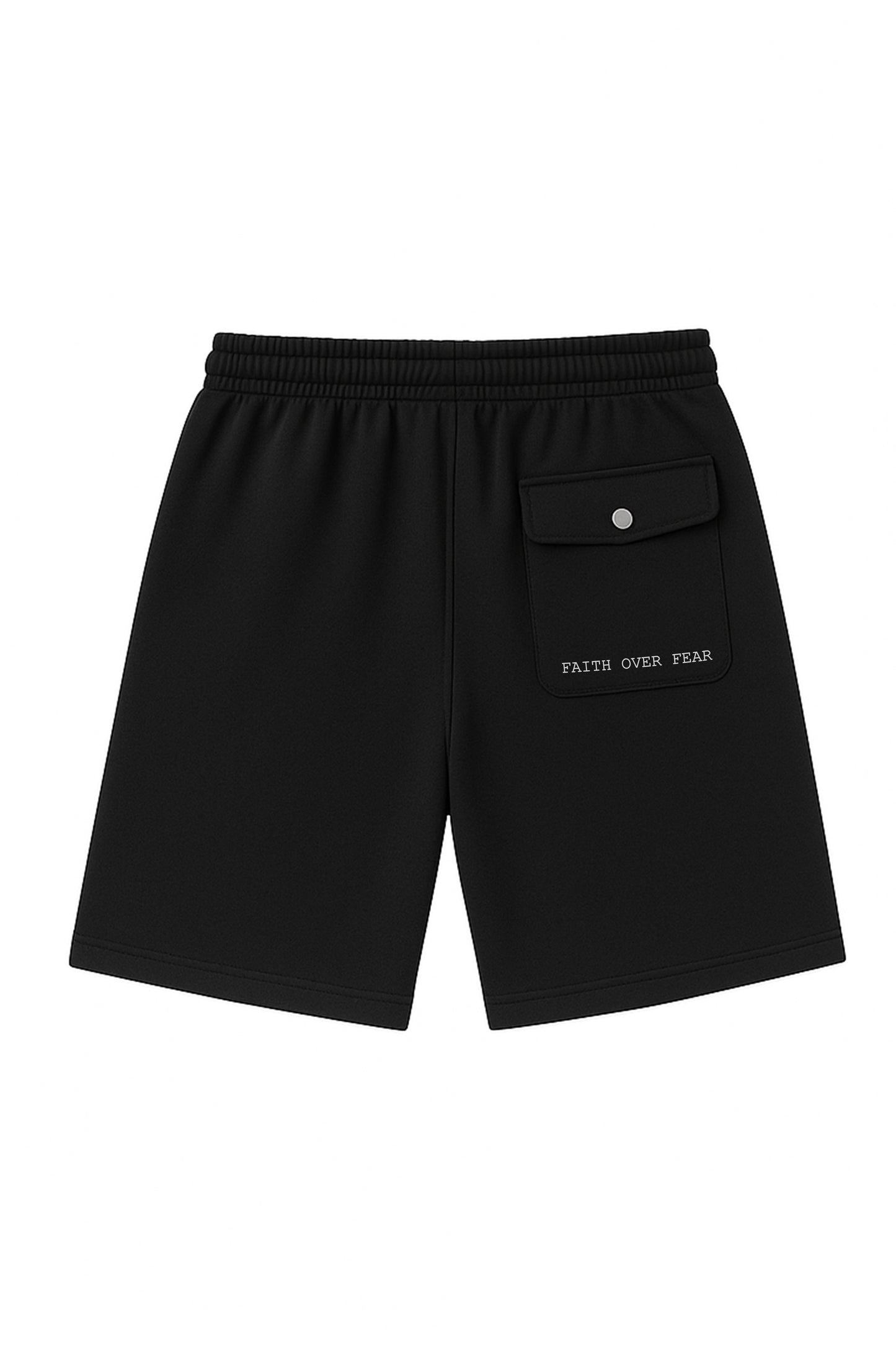 Faith Over Fear Fleece Shorts